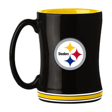 Taza NFL Relief Pittsburgh Steelers 14 Oz