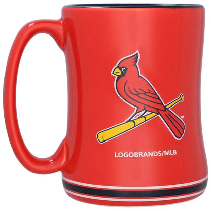 Taza MLB Relief St. Luis Cardinals 14 Oz