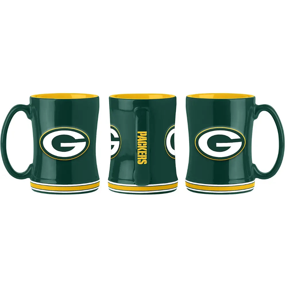 Taza NFL Relief Green Bay Packers 14 Oz