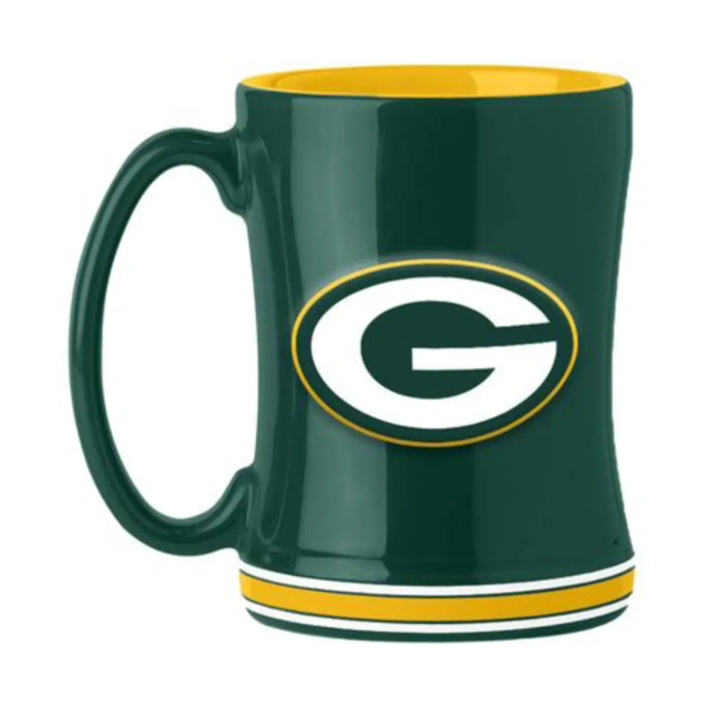 Taza NFL Relief Green Bay Packers 14 Oz