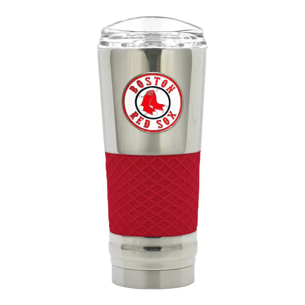 Termo MLB Chrome Draft Tumbler Red Sox 24 Oz