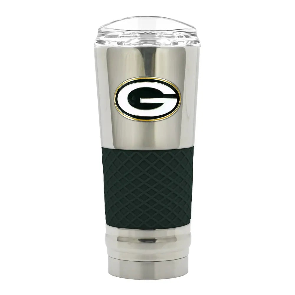 Termo NFL Chrome Draft Tumbler Packers 24 Oz