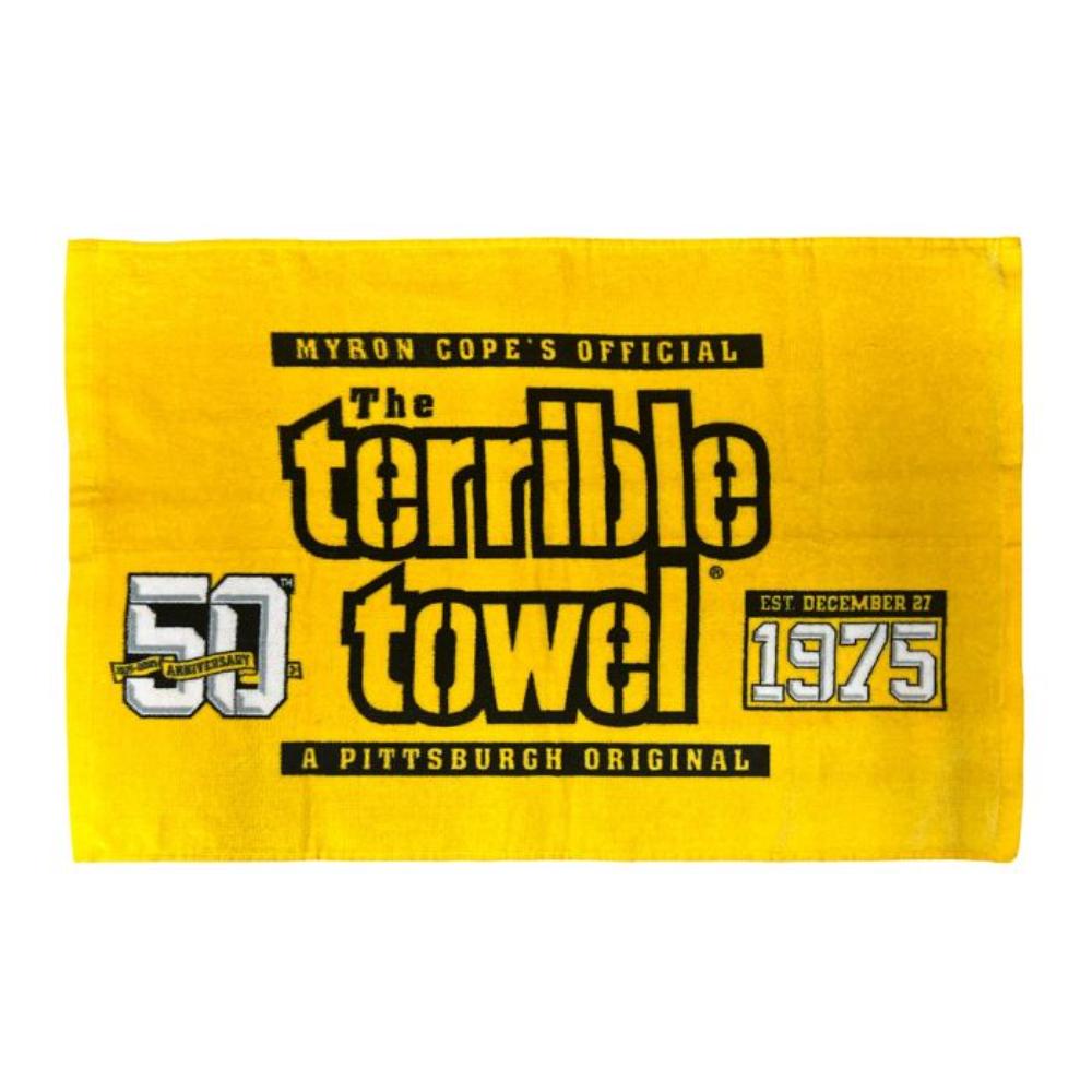 Toalla NFL Terrible 50th Anniversary Steelers Myron Cope