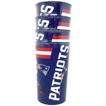 Vaso NFL Party Cup 4 Pack 22 Oz Patriots