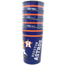 Vaso MLB Party Cup 4 Pack 22 Oz Astros