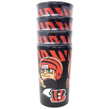 Vaso NFL Party Cup 4 Pack 22 Oz Bengals