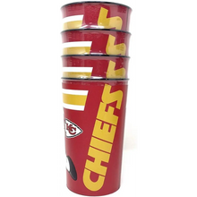 Vaso NFL Party Cup 4 Pack 22 Oz Chiefs