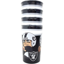 Vaso NFL Party Cup 4 Pack 22 Oz Raiders