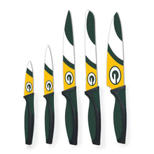Juego Cuchillos NFL Set 5 Piezas Packers