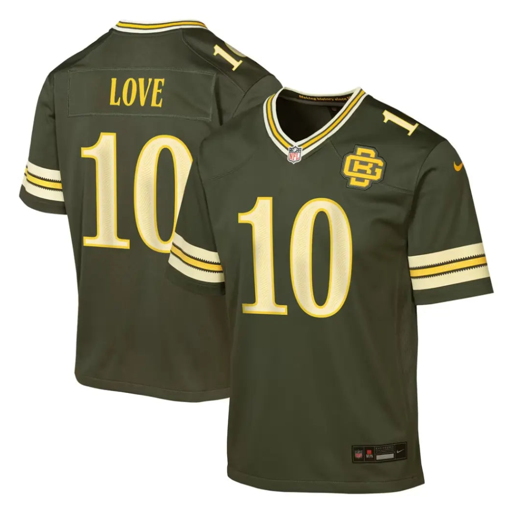 Jersey Juvenil Nike Rivalries Jordan Love Packers