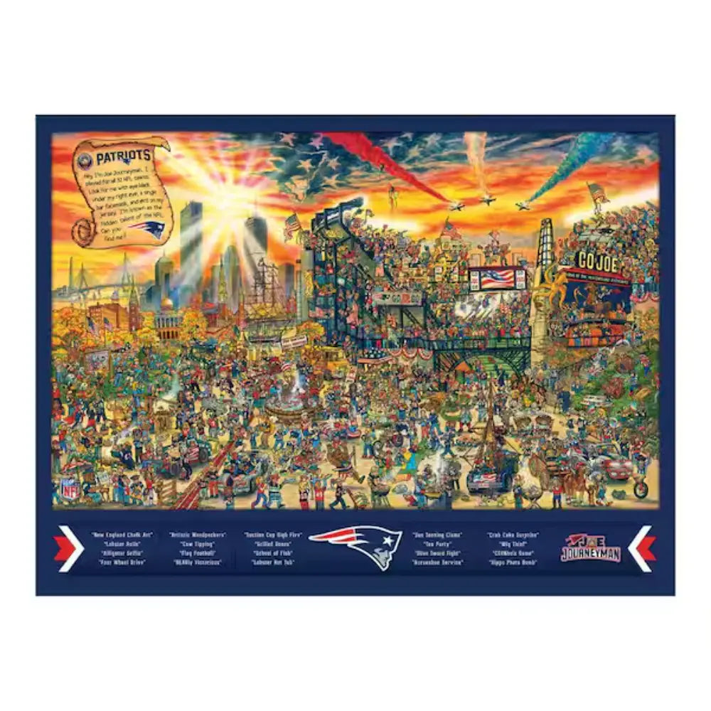 Rompecabezas YouTheFan NFL Retro Series Patriots